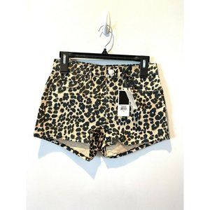 NWT Juicy Couture Black Label Tan Leopard Print